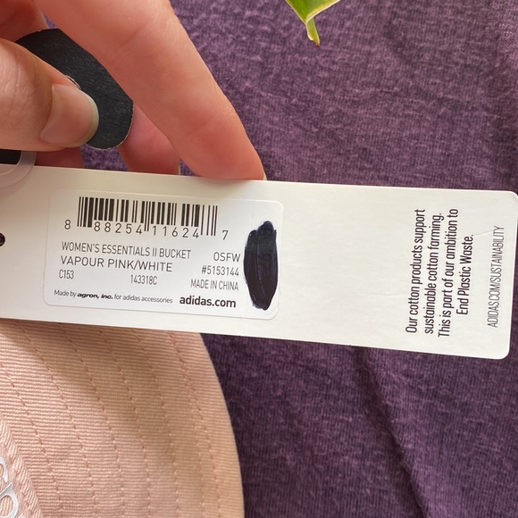 NWT pink Adidas bucket hat - Picture 2 of 6